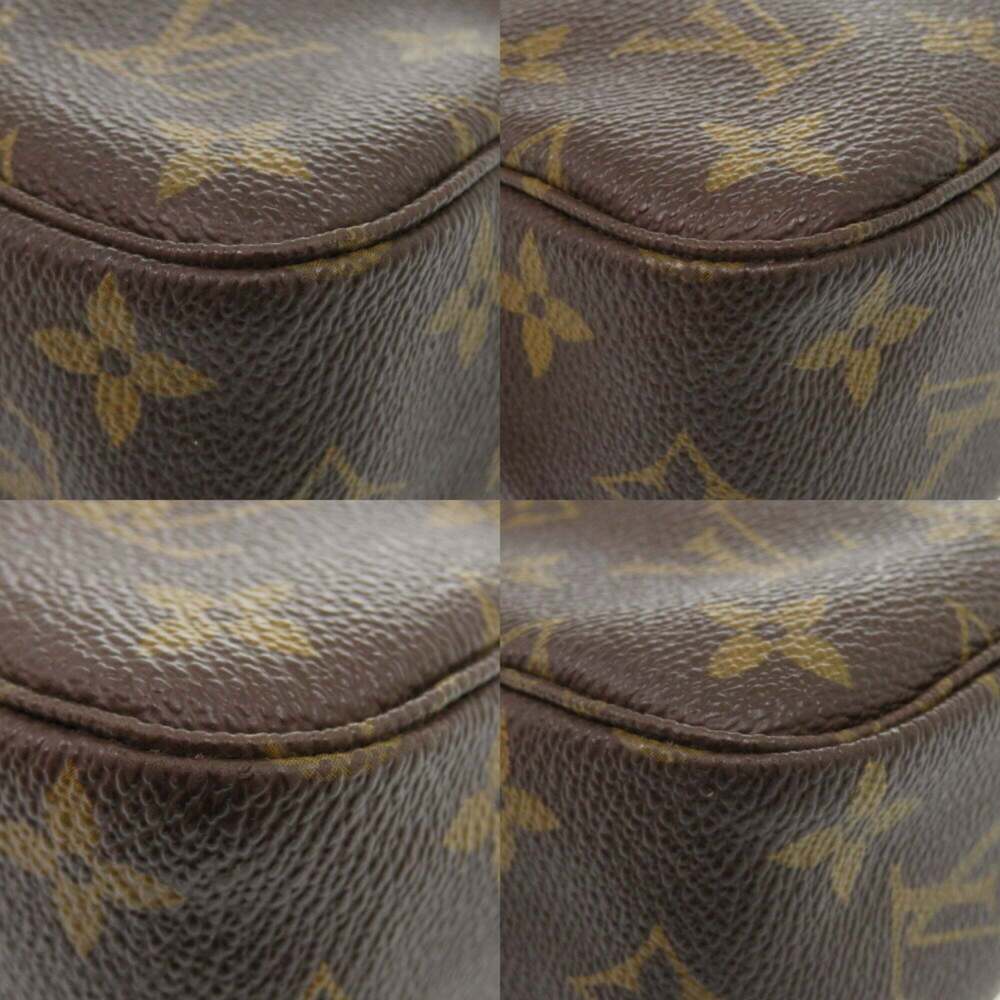 LOUIS VUITTON Authentic Brown Monogram Pouch - Picture 5 of 10